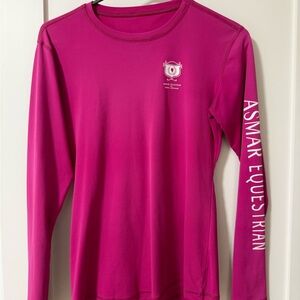 Women's Magenta Long Sleeve Tee
